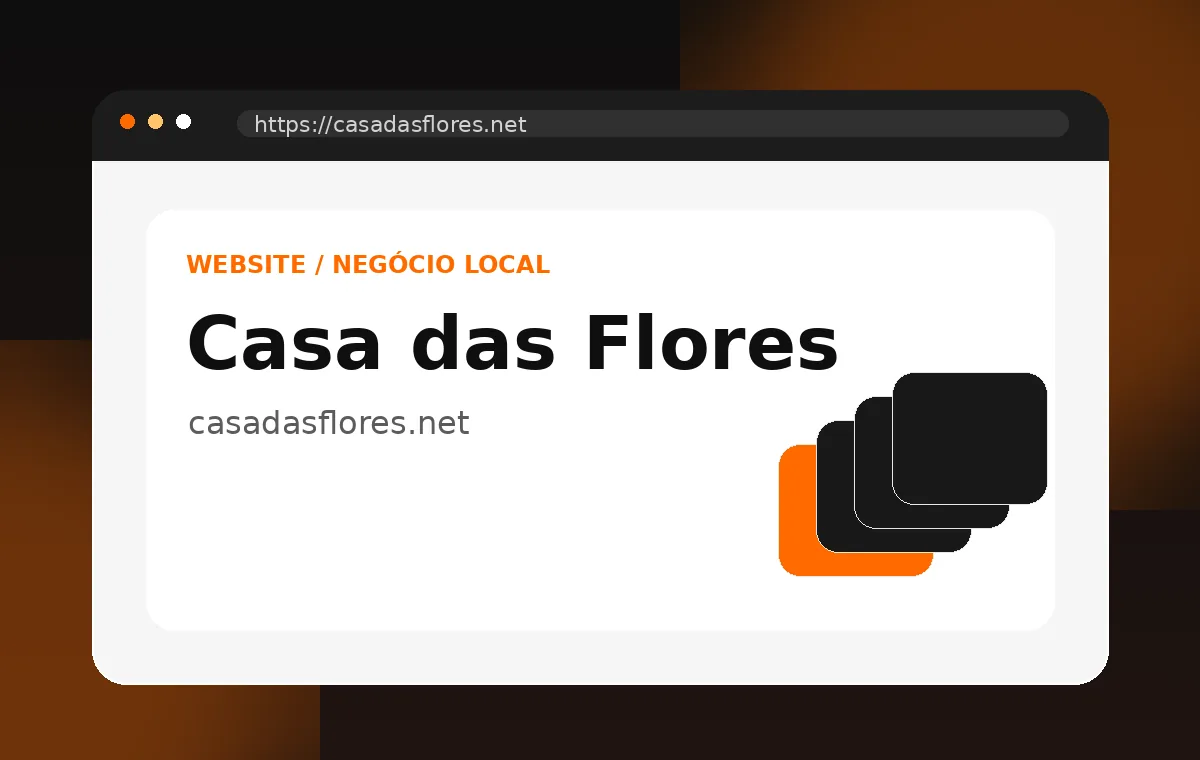 Print do projeto Casa das Flores