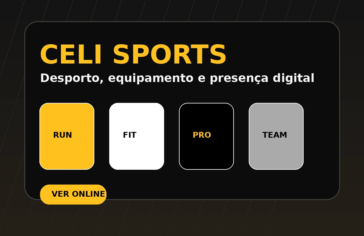 Print do projeto Celi Sports