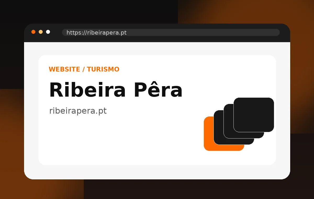 Print do projeto Ribeira Pêra