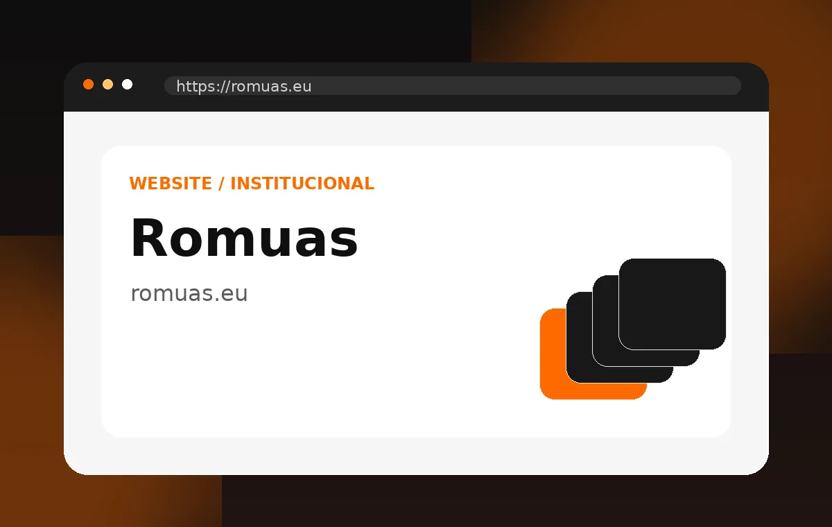 Print do projeto Romuas